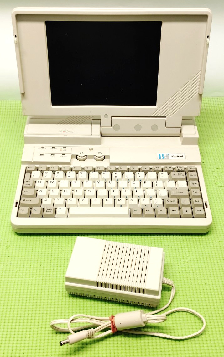 Vintage Bdi Superlite 386SX/20-047 20MHz 386SX DOS Notebook Laptop Computer Rare