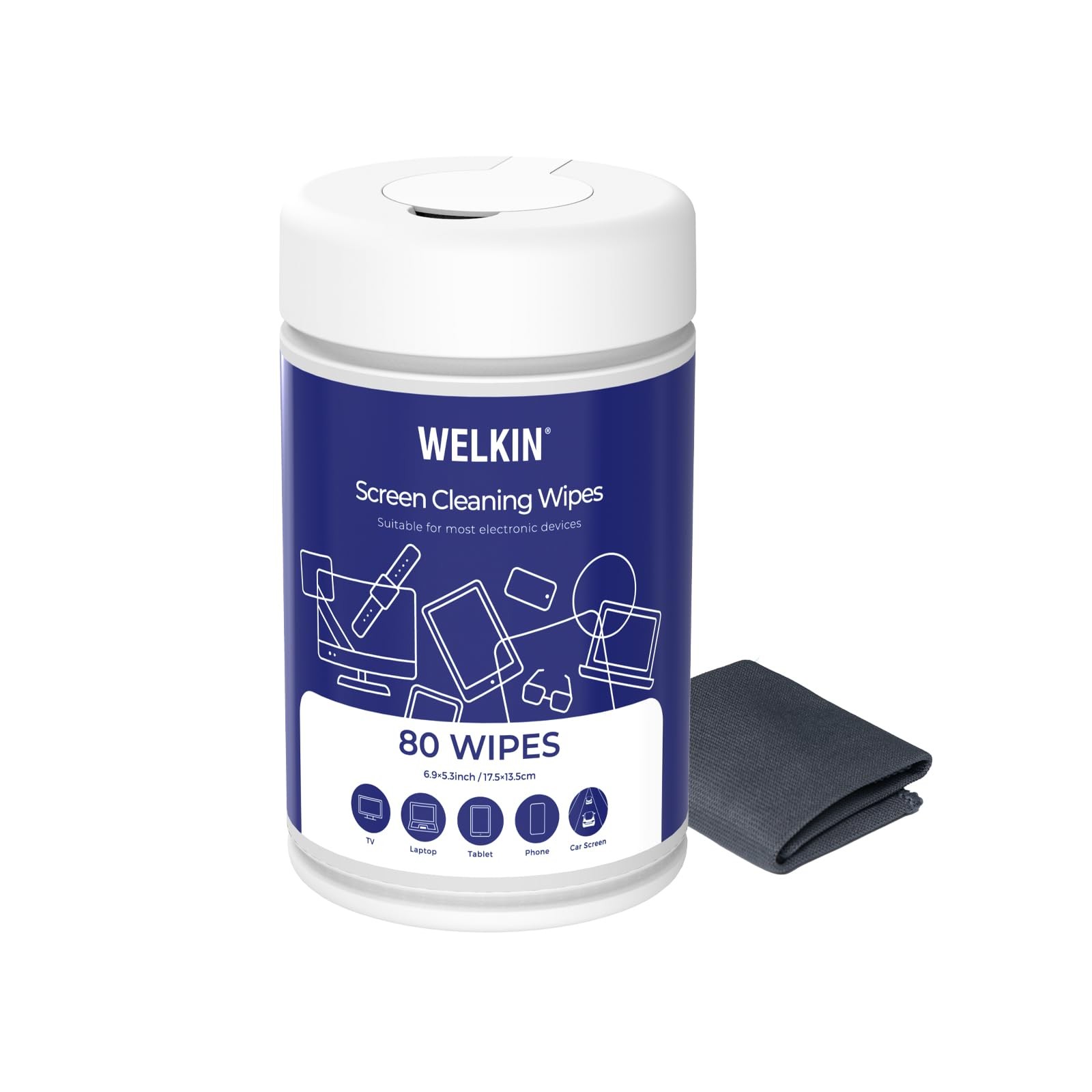 80 Electronics Cleaning - Non Screen Cleaner, Streak Touchscreen Cleaning for...