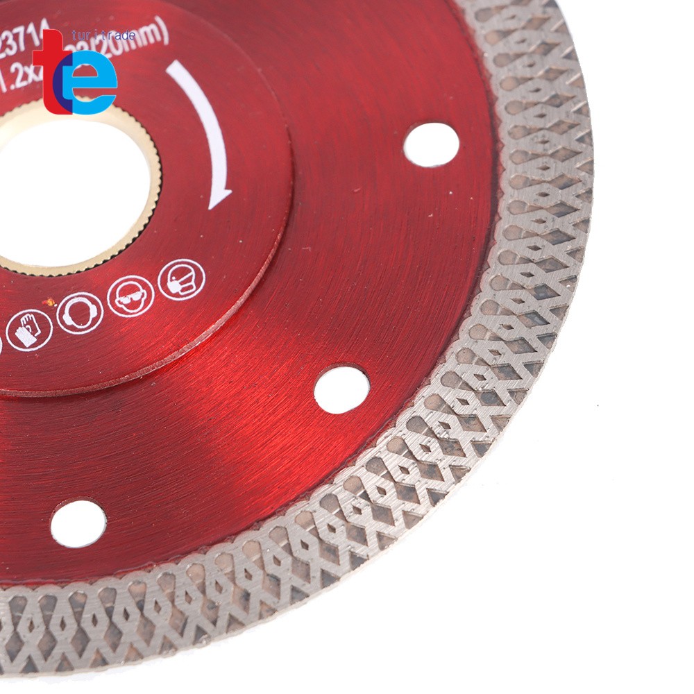 4-1/2" Super Thin Diamond Porcelain Saw Blade Ceramic Cutting Disc 2 Piece