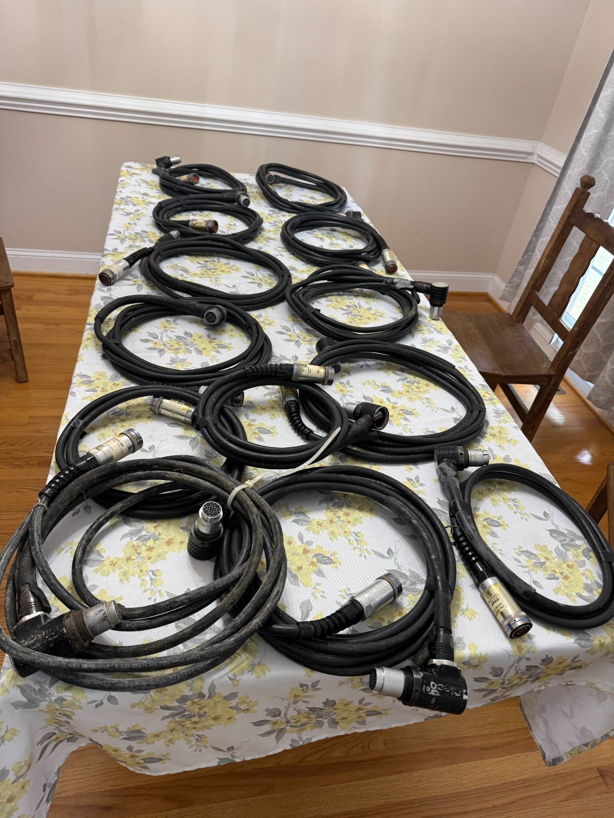 HUGE LOT CLECO  COOPER  ANGLE SWIVEL TOOL CABLE  INDUSTRIAL UNTESTED