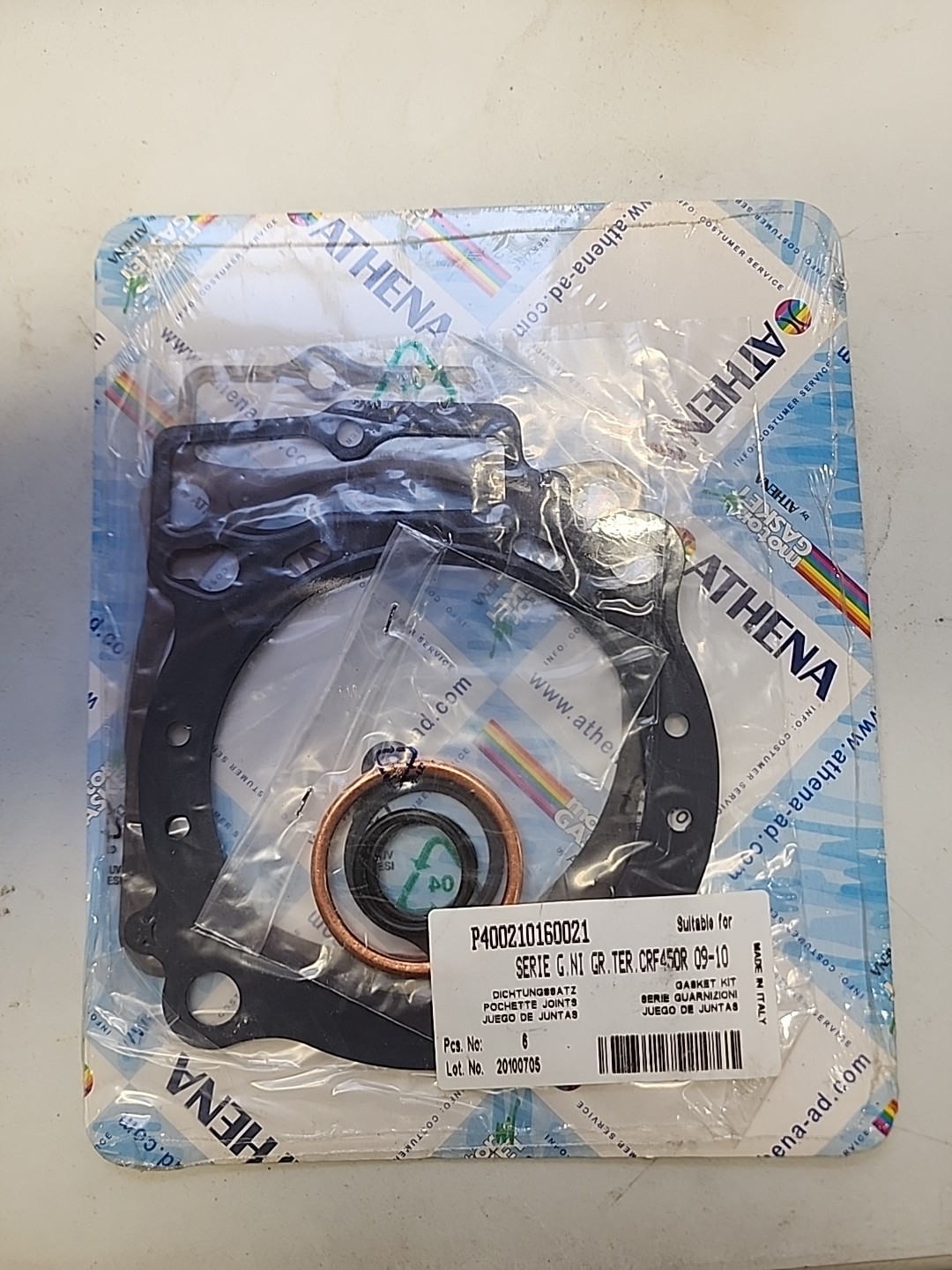 NEW ATHENA  GASKET KIT Honda CRF450R  P400210160021