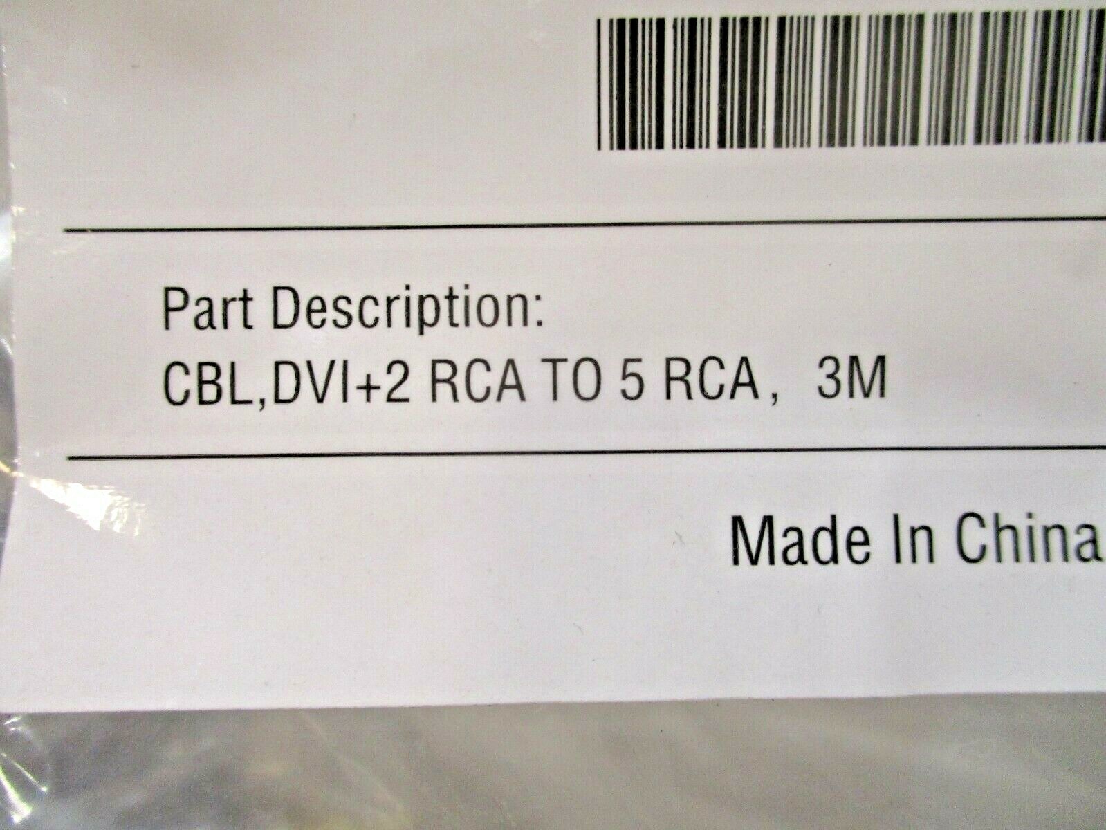 Polycom 2457-24772-001 Cable DVI+2RCA to 5 RCA 3m
