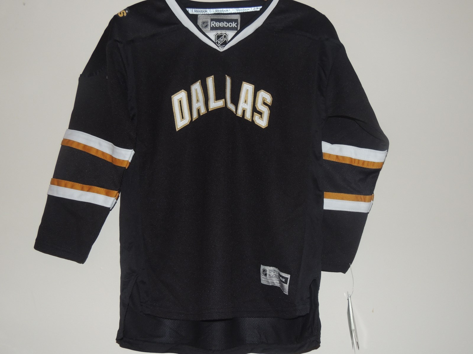 NHL REEBOK Premier Dallas Stars Stitched Hockey Jersey NEW Youth L/XL MSRP $80