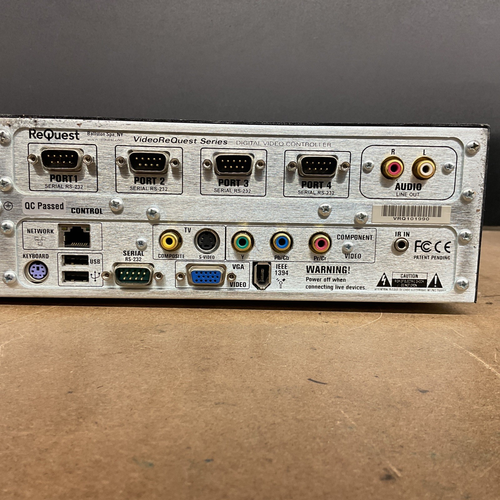ReQuest VideoReQuest Series VRQ 1 Digital Video Controller