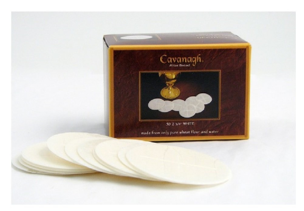 Priest Altar Bread - 2 3/4" White - 50/Box