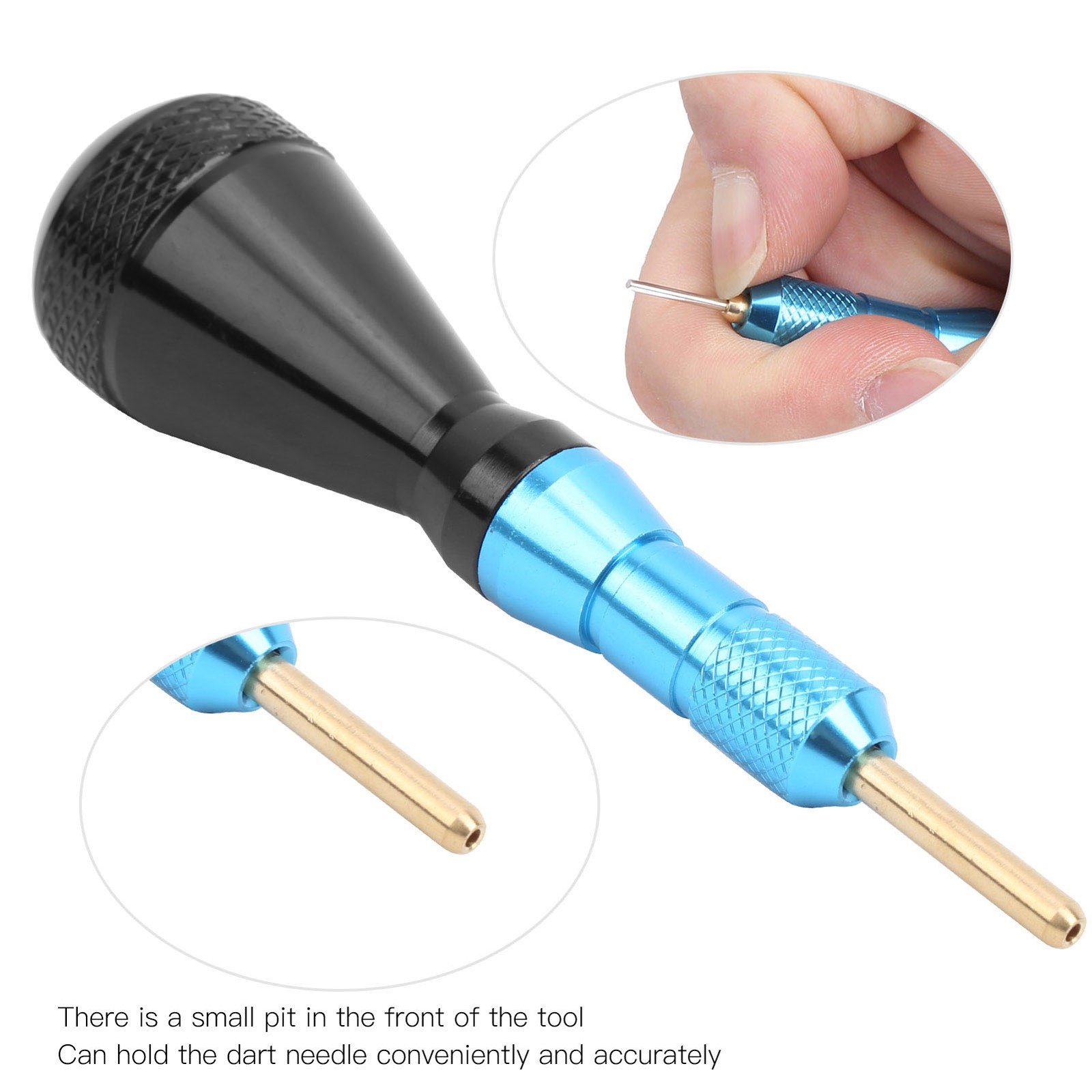 Electronic Point Extractor Remover Tool For Dartboards (Blue)