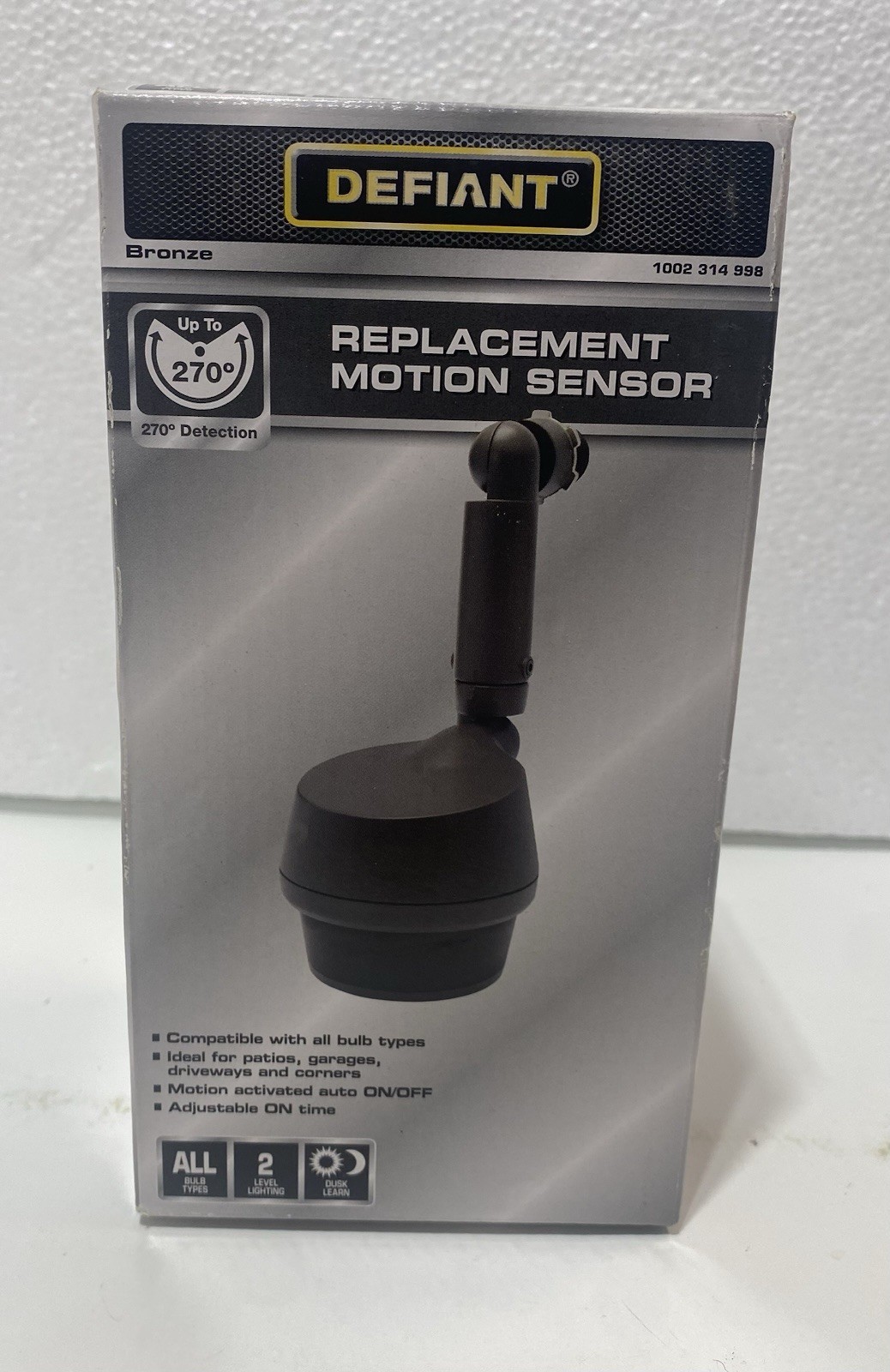 Defiant 270 Degree Replacement Motion Sensor, Bronze, 1002 314 998 NEW