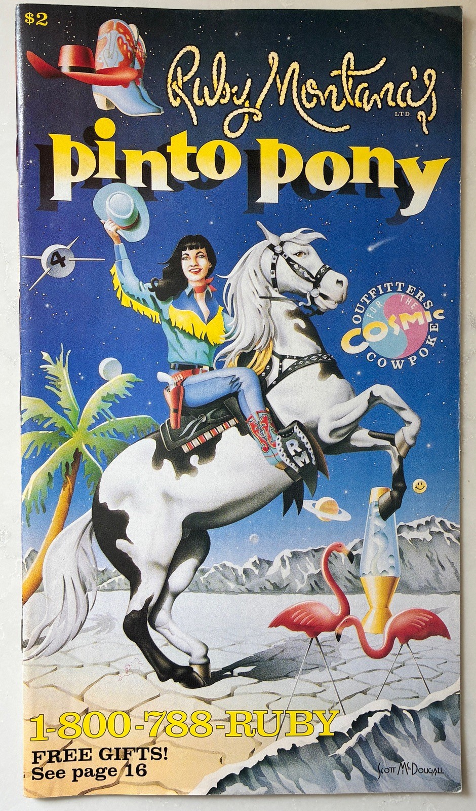 RUBY MONTANA'S Pinto Pony Catalog. 1992. Seattle Shop. Classic Kitsch. FINE.