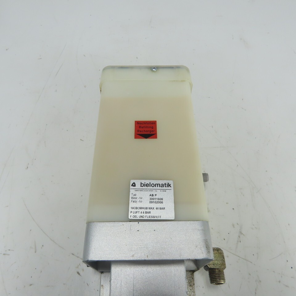Bielomatik AB P Single Piston Lubrication Pump 60Bar Max