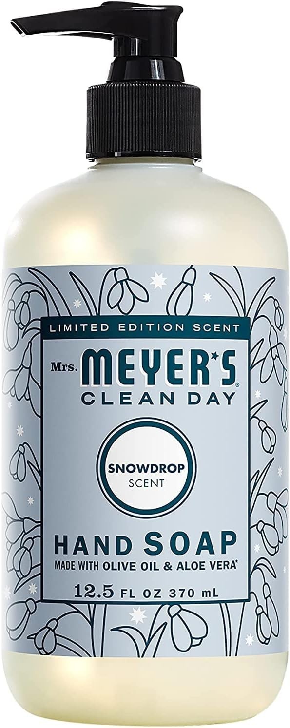 SET OF 3 Mrs. Meyer's Kitchen Set, Dish Soap, Hand Soap, & Multi-Surface Cleaner