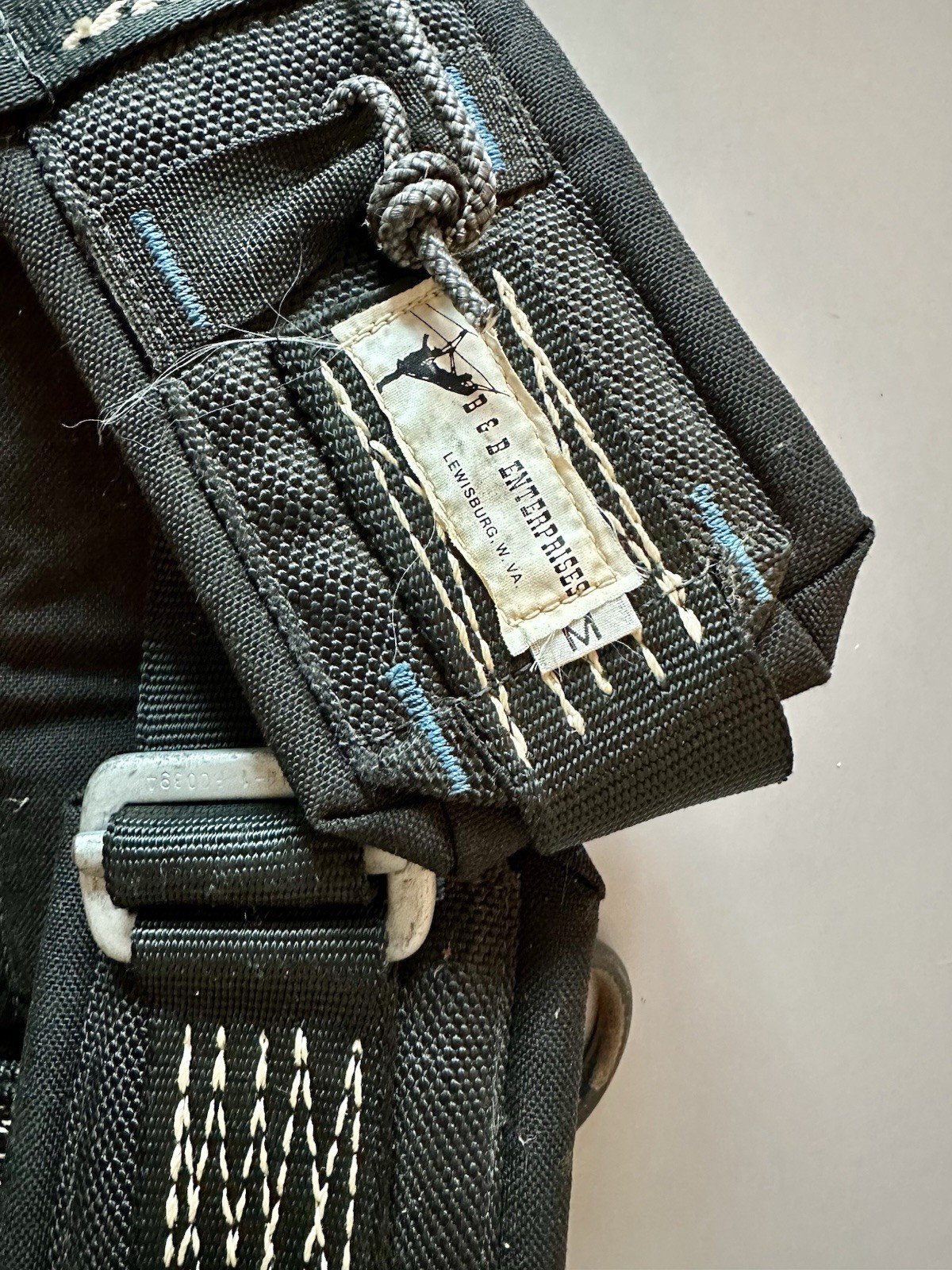 rappelling harness