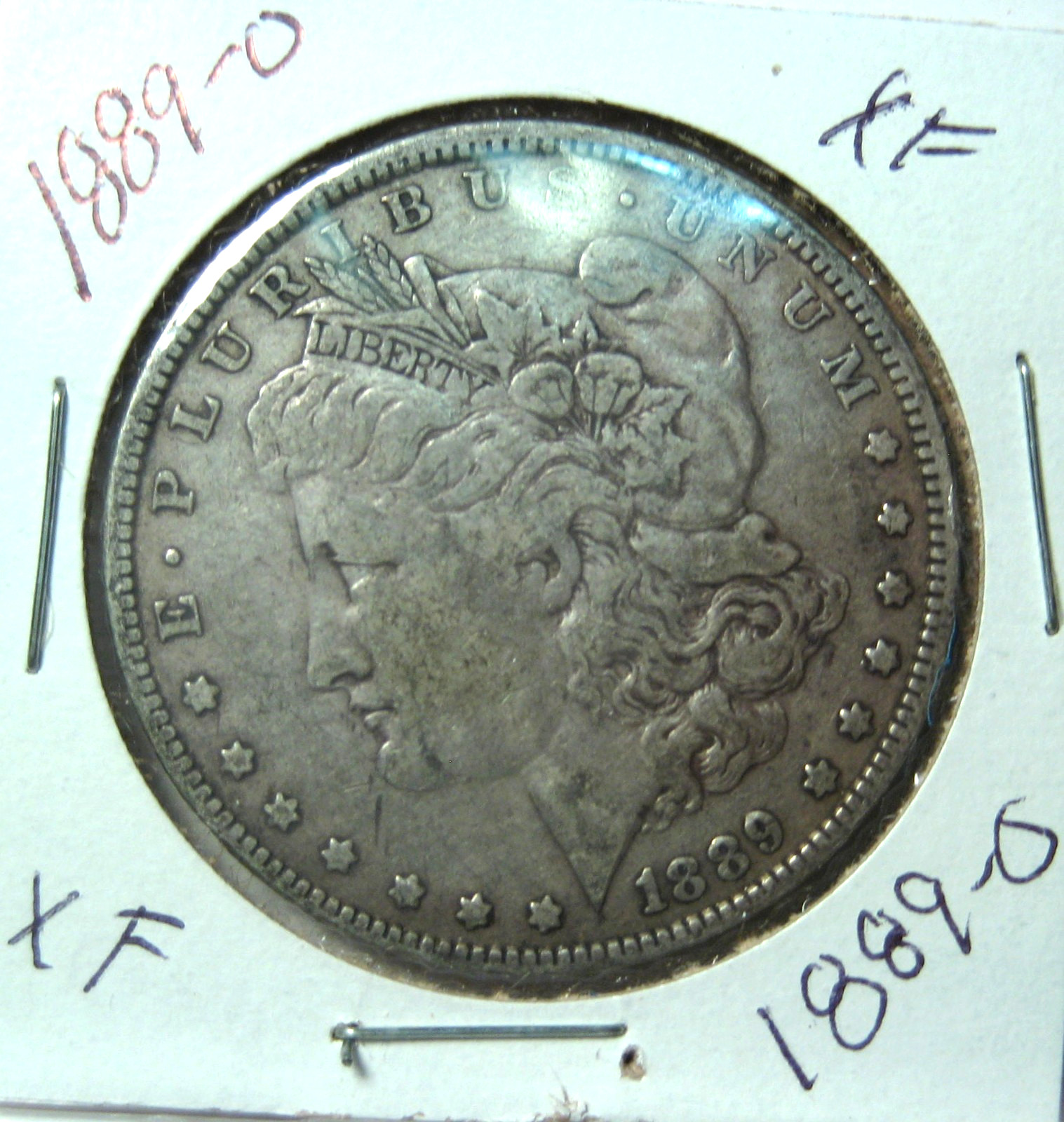 1889-O MORGAN SILVER DOLLAR~XF EXCELLENT DETAIL PROBLEM FREE BETTER DATE *