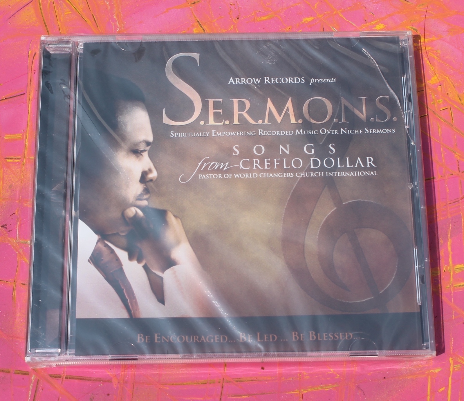 S.E.R.M.O.N.S. Songs from Creflo Dollar CD - New in plastic  FREE SHIPPING!