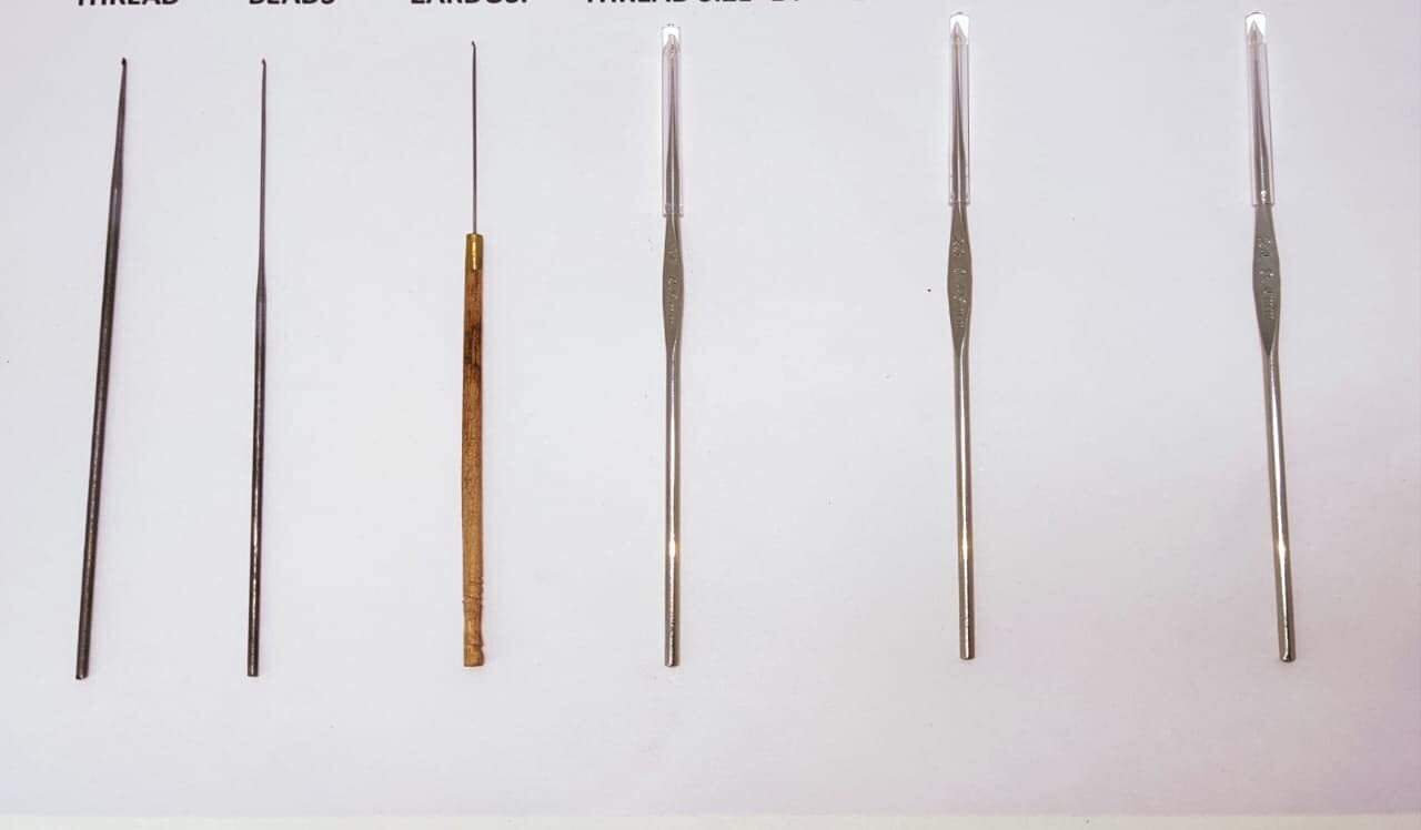 Aari Needle for Thread Beads & Zardosi Work Combo Set of 6 Needles