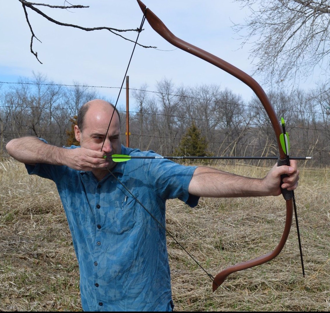 PVC Recurve Bow (Elf Bow, Ranger Bow, LARP, Cosplay, LOTR, Hobbit, Ren Faire)