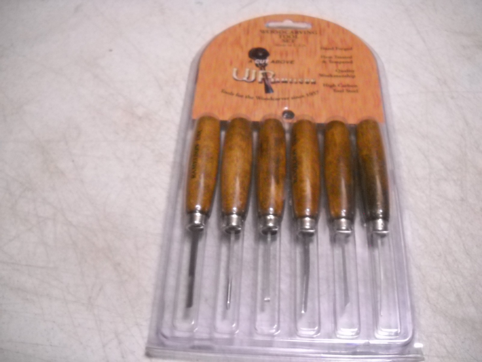 UJ Ramelson Woodcarving Tool Set 116M USA 6-piece Gunsmith Stock Carving NEW!