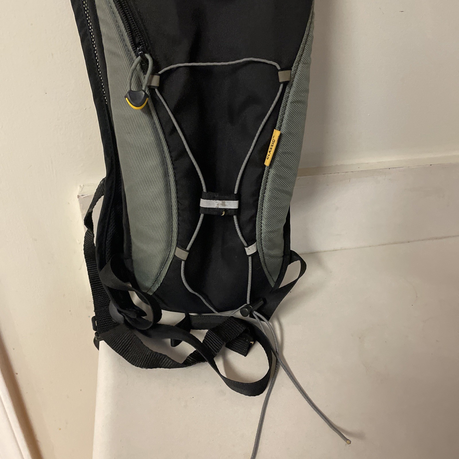 Camelbak Classic Hydration Pack Black Gray Lightweight Pack Only NO Bladder