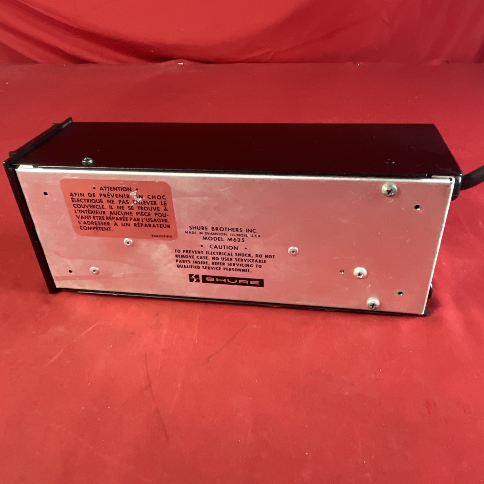 Shure (M625) Voicegate Vintage Unit - UNTESTED READ LOOK
