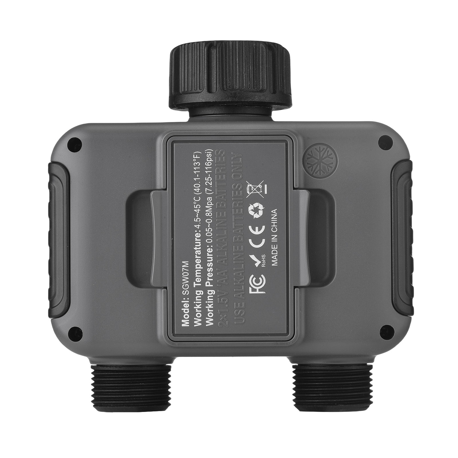 2-Water Timer Garden Irrigation System 2 Outlets Automatic Timing Valves