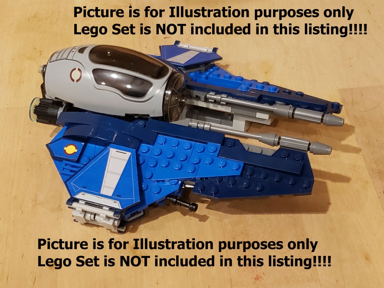 Custom Blue Alt 2 Sticker Sheet fits Star Wars 75281 75135 75038 9494 7661