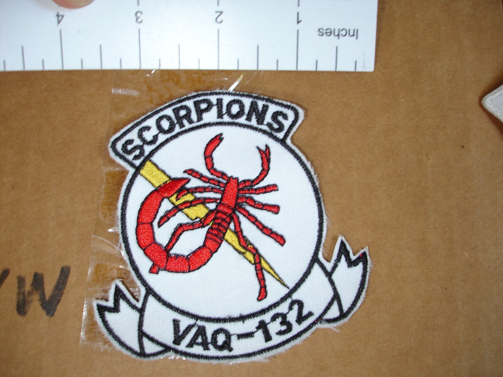 US Marie Corps Patch Scorpions VAQ 132
