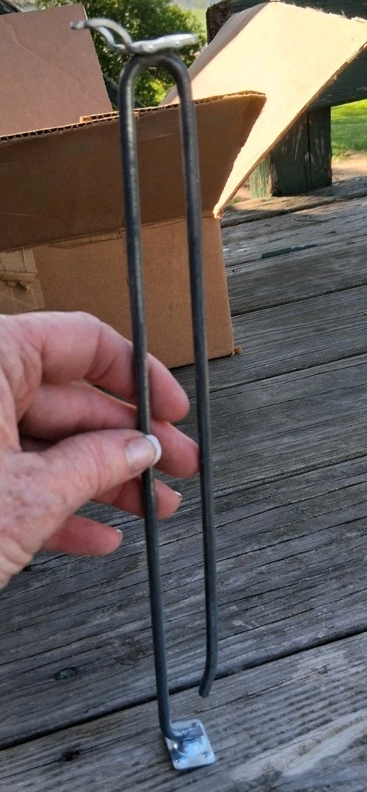 44 Staight Metal Hooks For Peg Boards