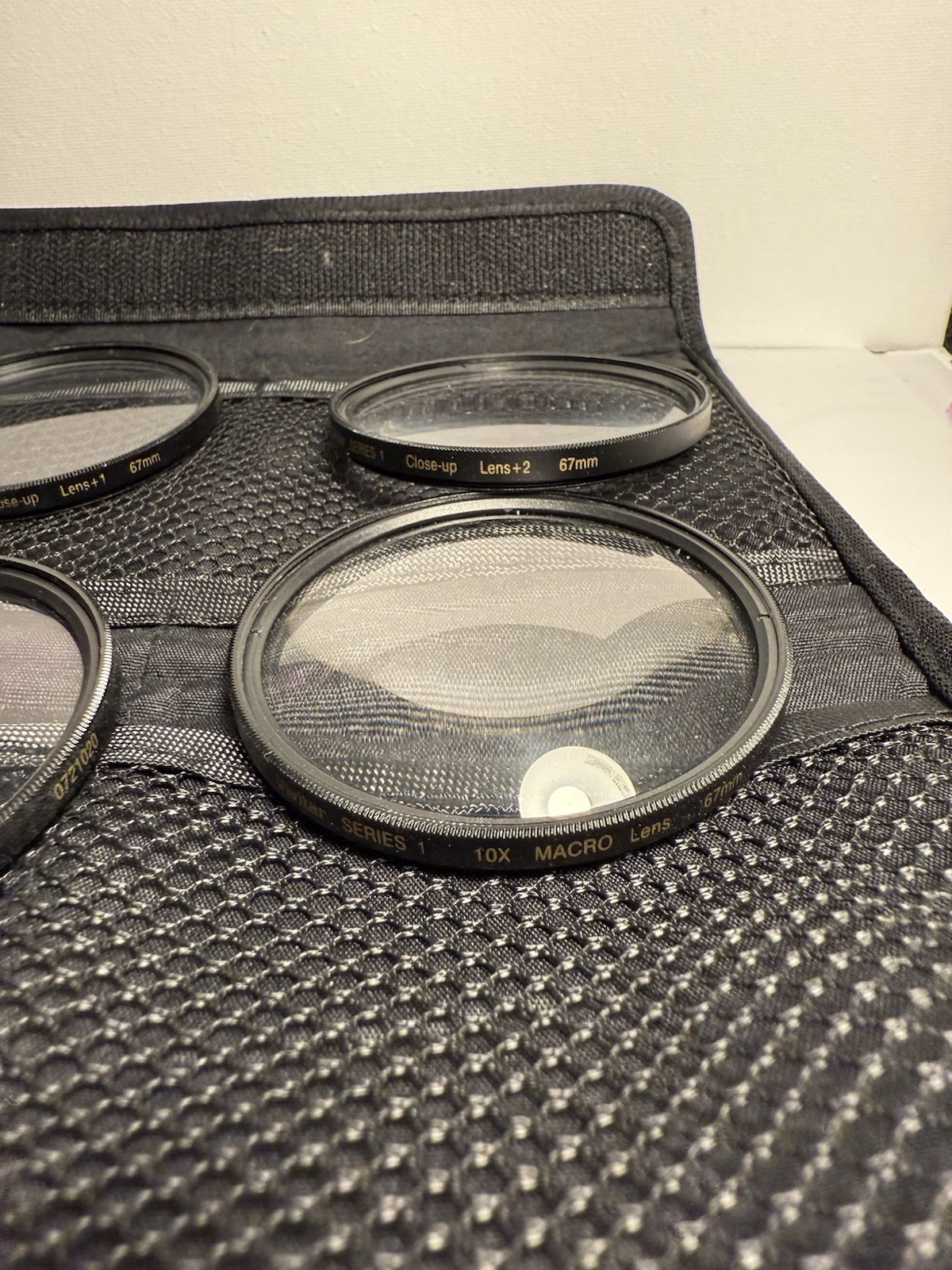 Vivitar Series 1 1 2 4 10 Close-Up Macro Filter Set w/Pouch 67mm