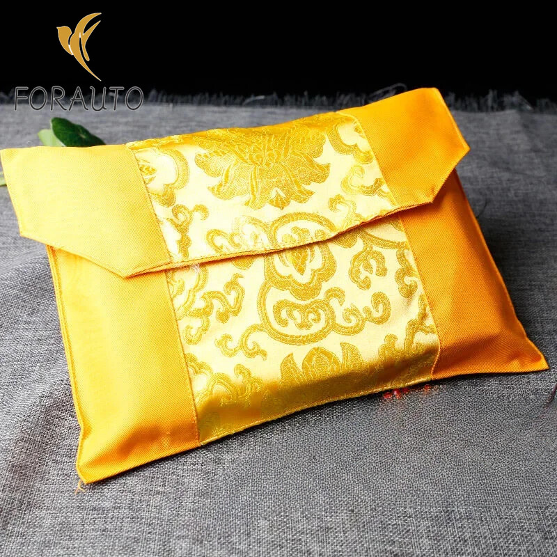 Buddhist Scripture Storage Bag Handicrafts Embroidery Canvas Bag Auspicious