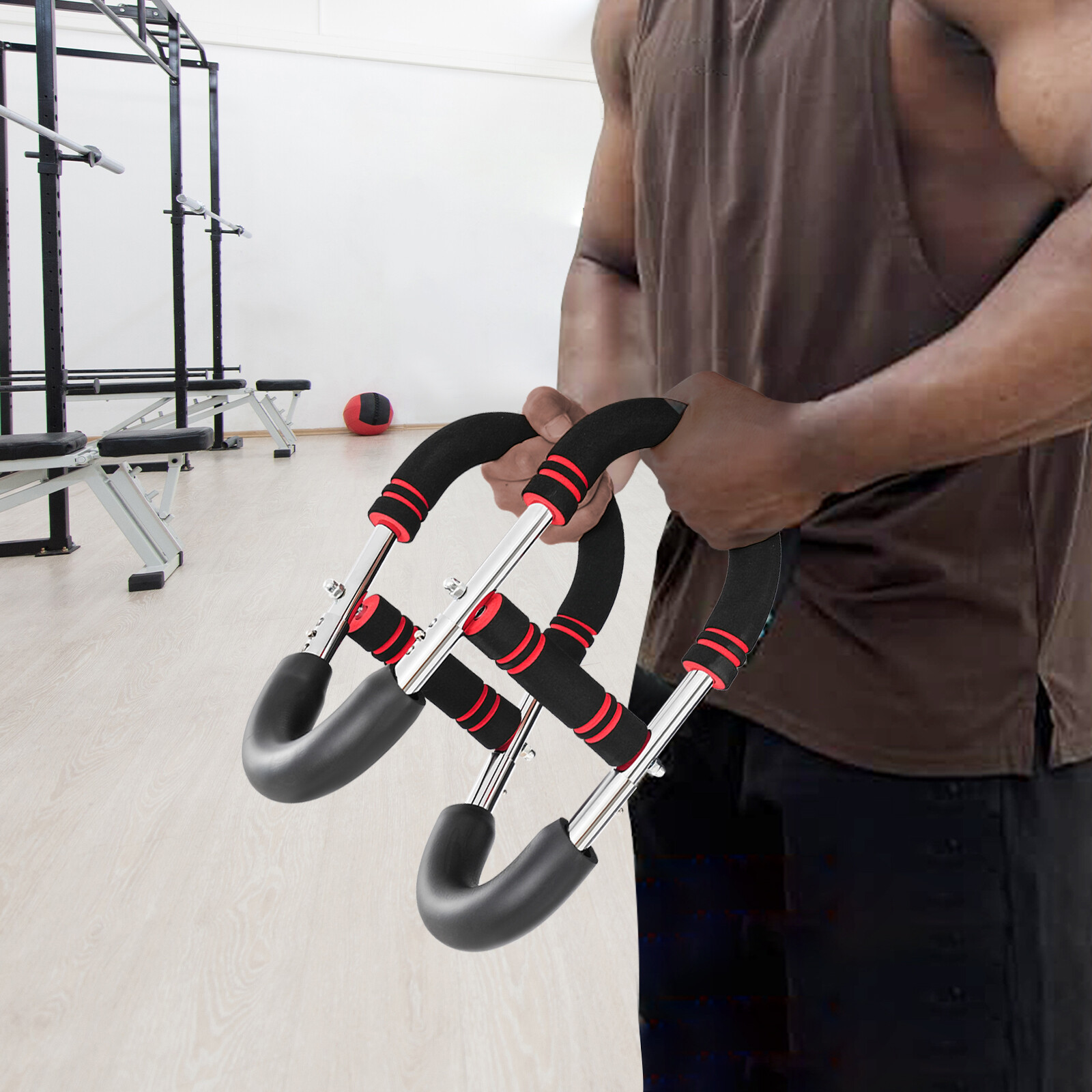 Twister Arm Trainer U Shaped Upper Body Muscle Strengthen Exerciser Device Men