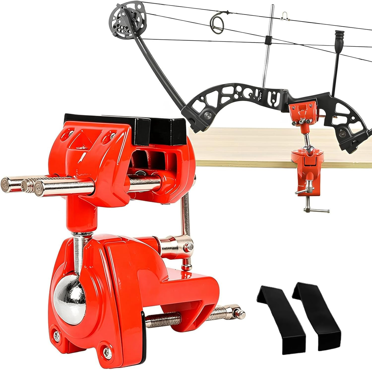 360° Rotate Universal Bow Vise - Professional Bow Vise for Compound Bow/Recurve