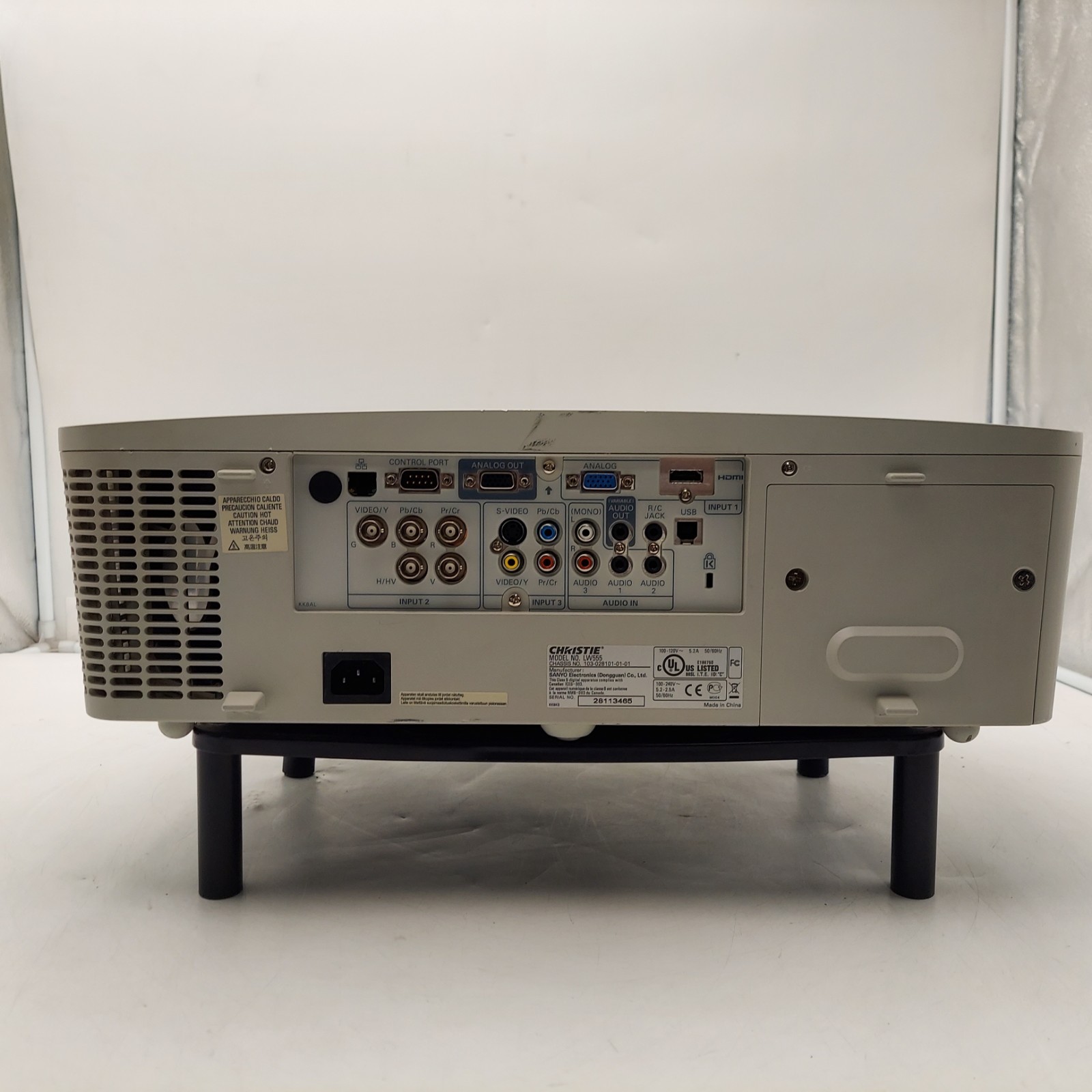 Christie LW555 3LCD Projector