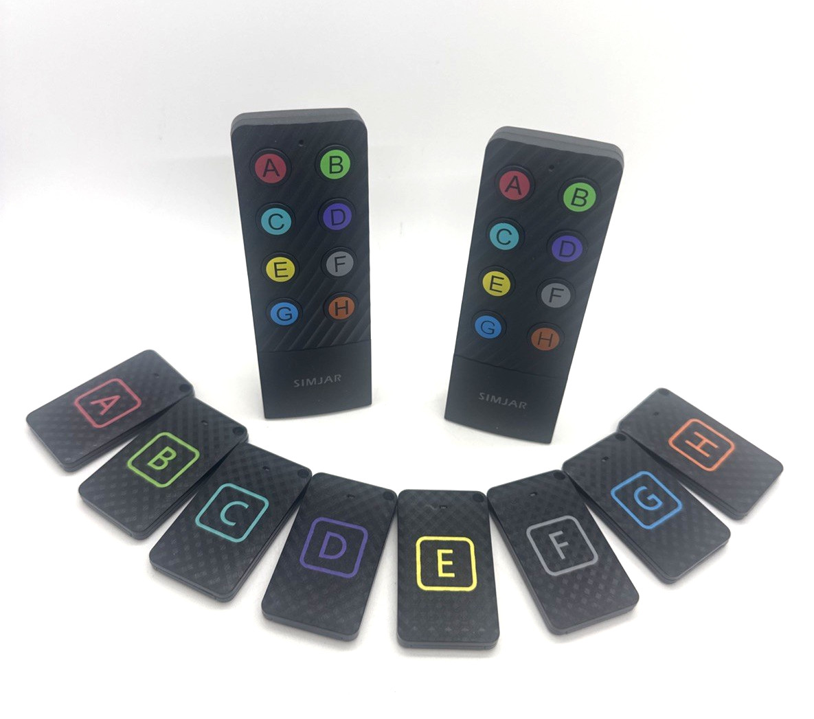 Key Finder with 8 Receivers & 2 Remotes - Works up to 100ft - New