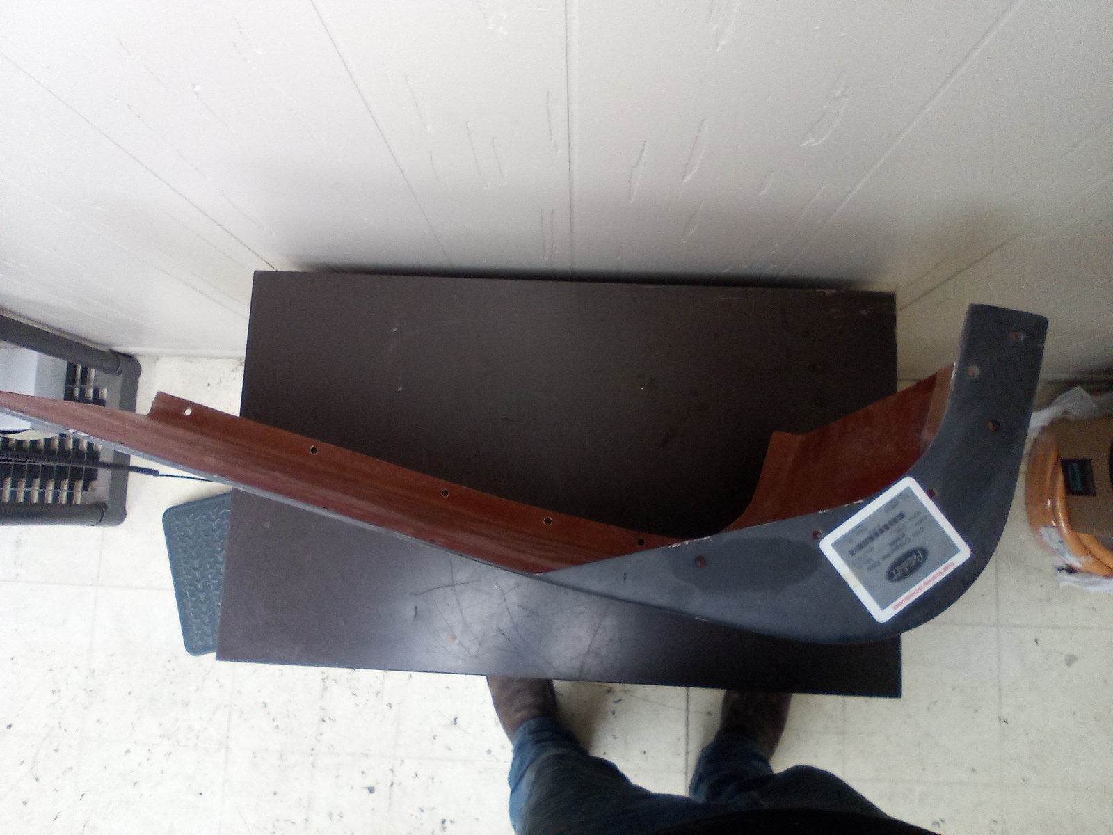 Peterbilt Sleeper Upper Fairing Extender Left Side P/N 29-04059L