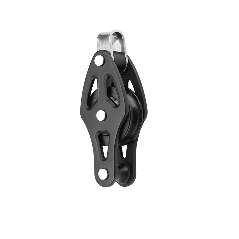 Blue Shark 28mm  Sailboat Block  Single with Becket      SALE