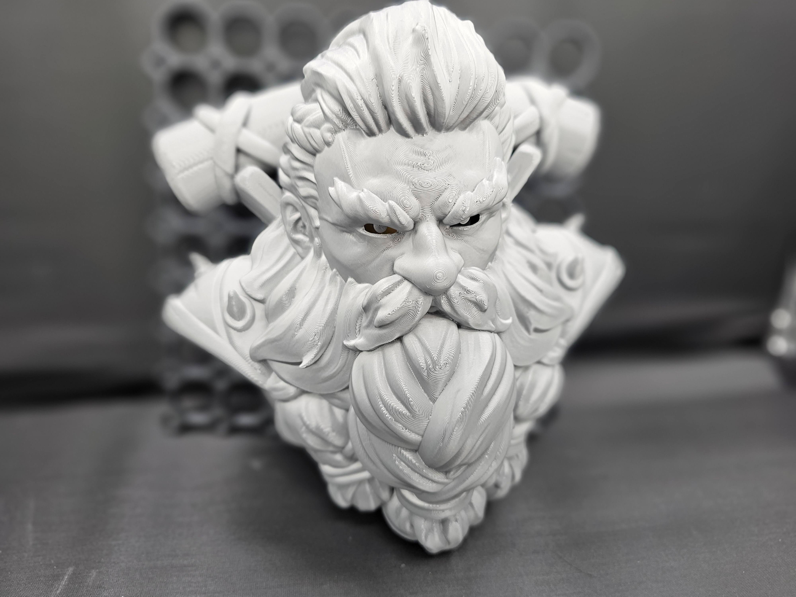 Stoutheart Dwarven Wall Sculpture