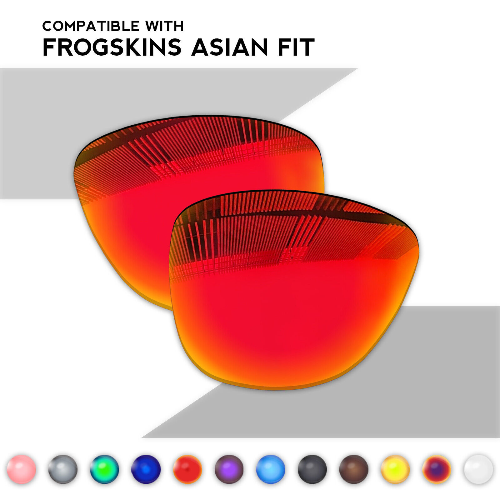 Wholesale POLARIZED Replacement Lenses for-Oakley Frogskins AF(Asian Fit) OO9245