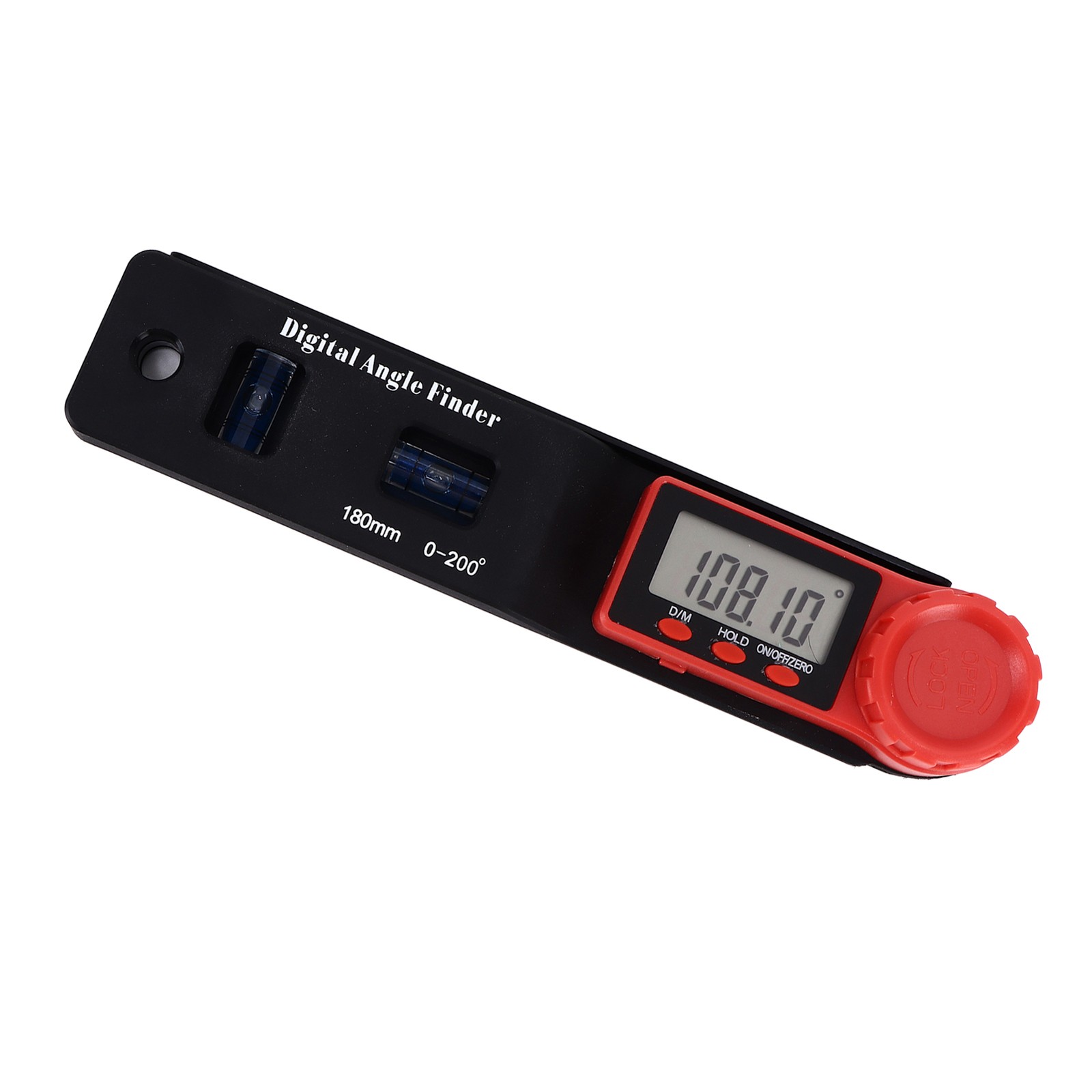 0200° Digital Display Angle Finder High Accuracy Electronic Level