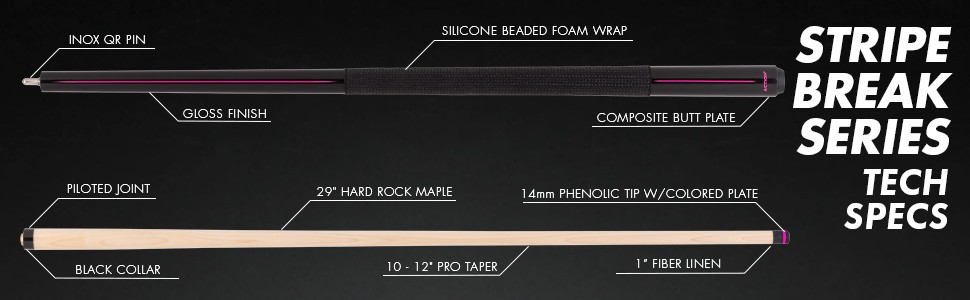 Action ABK10 Break Pool Cue Billiard Stick Billiards Cues