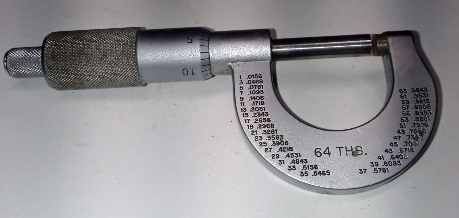 Vintage Sears 40701 0 0-1" Micrometer