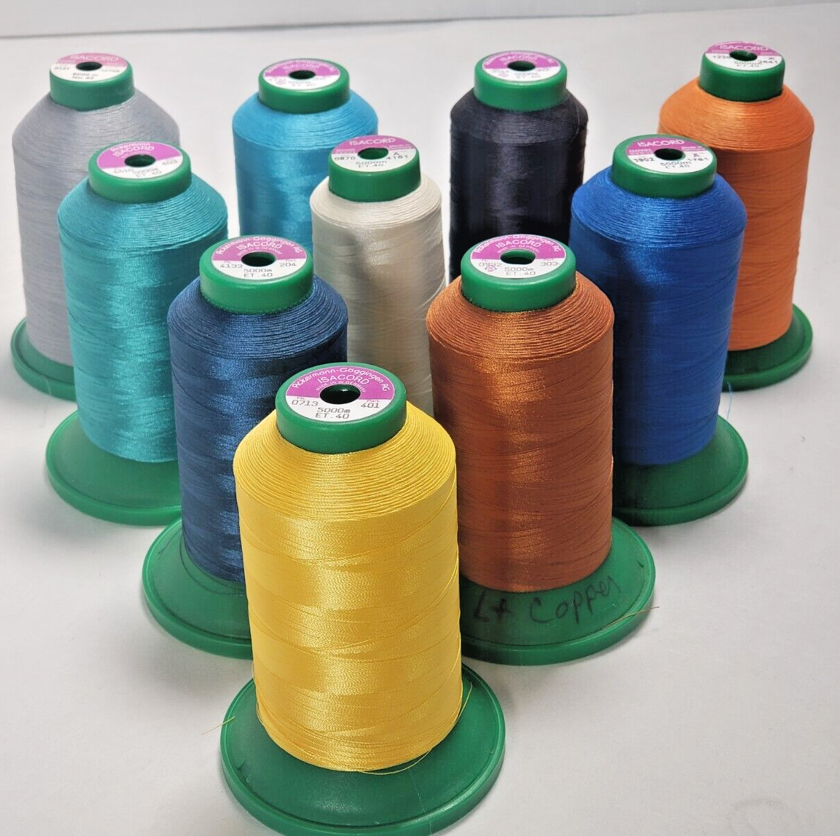 Isacord 10 pack Embroidery Thread-38