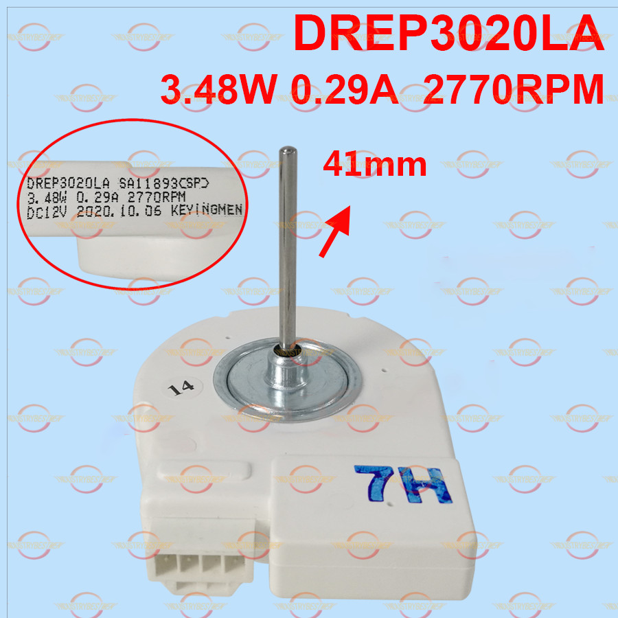 3.48W 0.29A fan motor 2770rpm DC12V DREP3020LA cooling motor fan for samsung