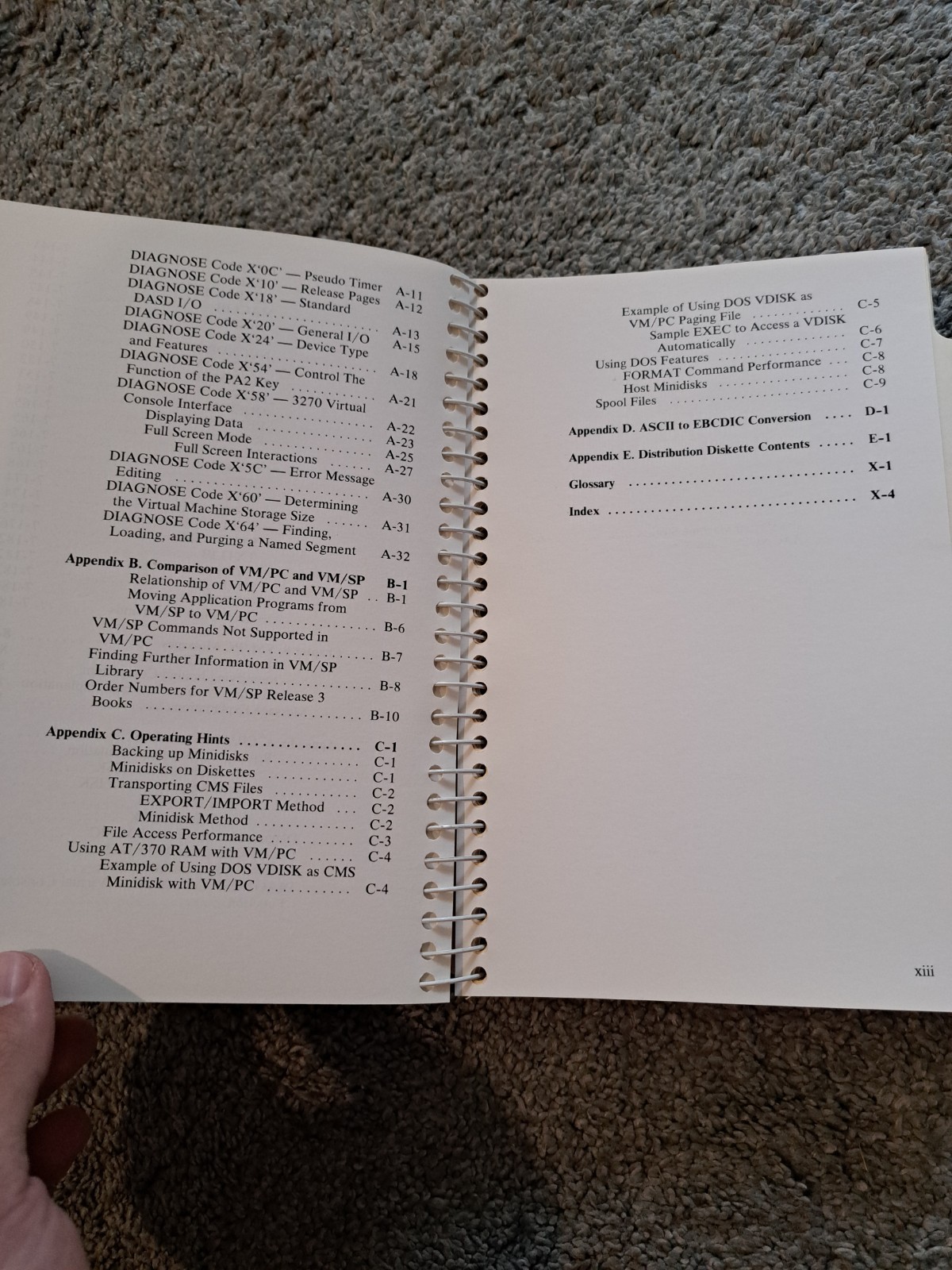 IBM Virtual Machine/Personal Computer User's Guide 1984 First Edition