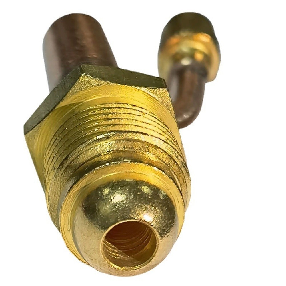 Copper Front Fitting for WP 26 Welding Torch Split Upper End 59mm Long