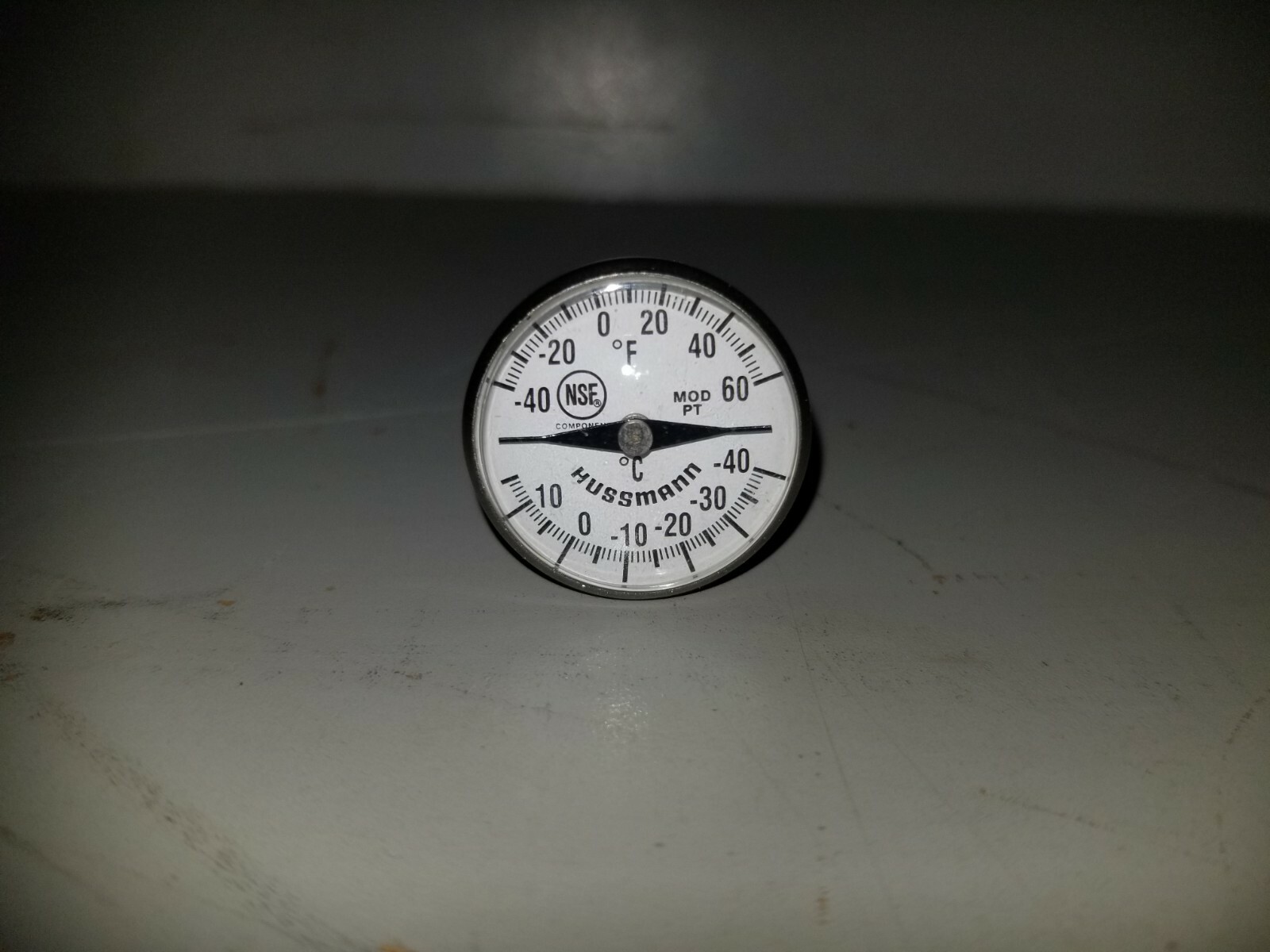 Hussmann, NSF Thermometer Gauge, Model PT, 142759