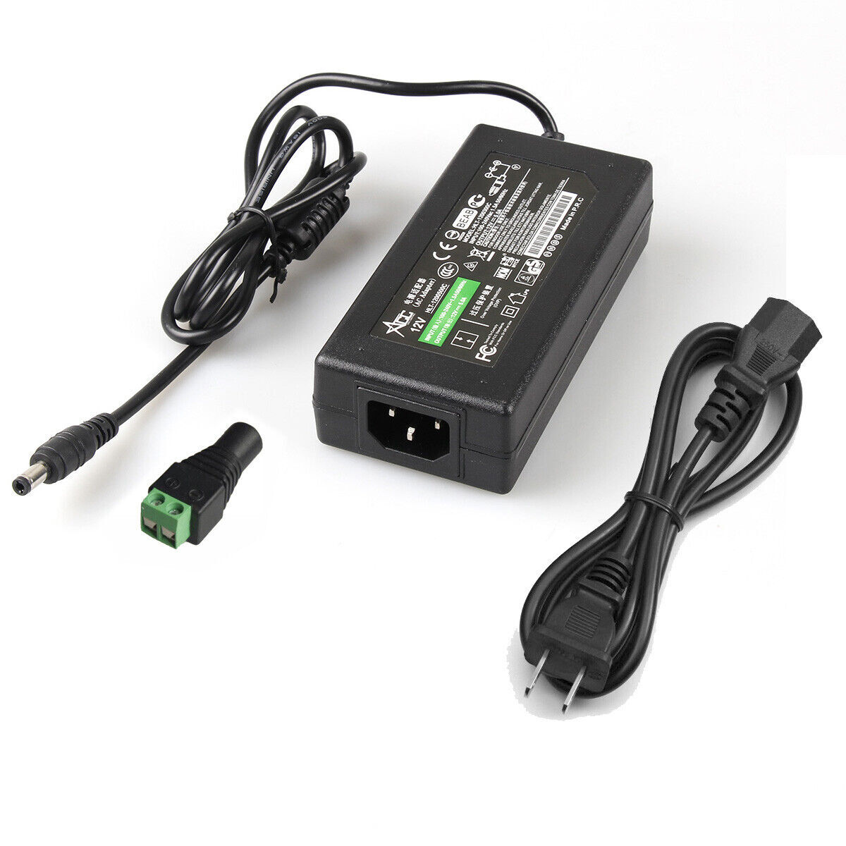 AC TO DC 12V Power Supply Adapter For 5630 3528 2835 5050 WS2811 LED Strip Light