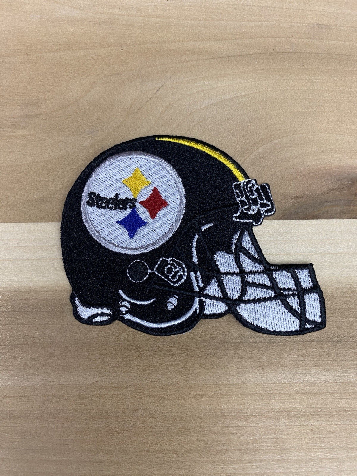 Pittsburgh Steelers 3” Embroidered Helmet Iron On Patch