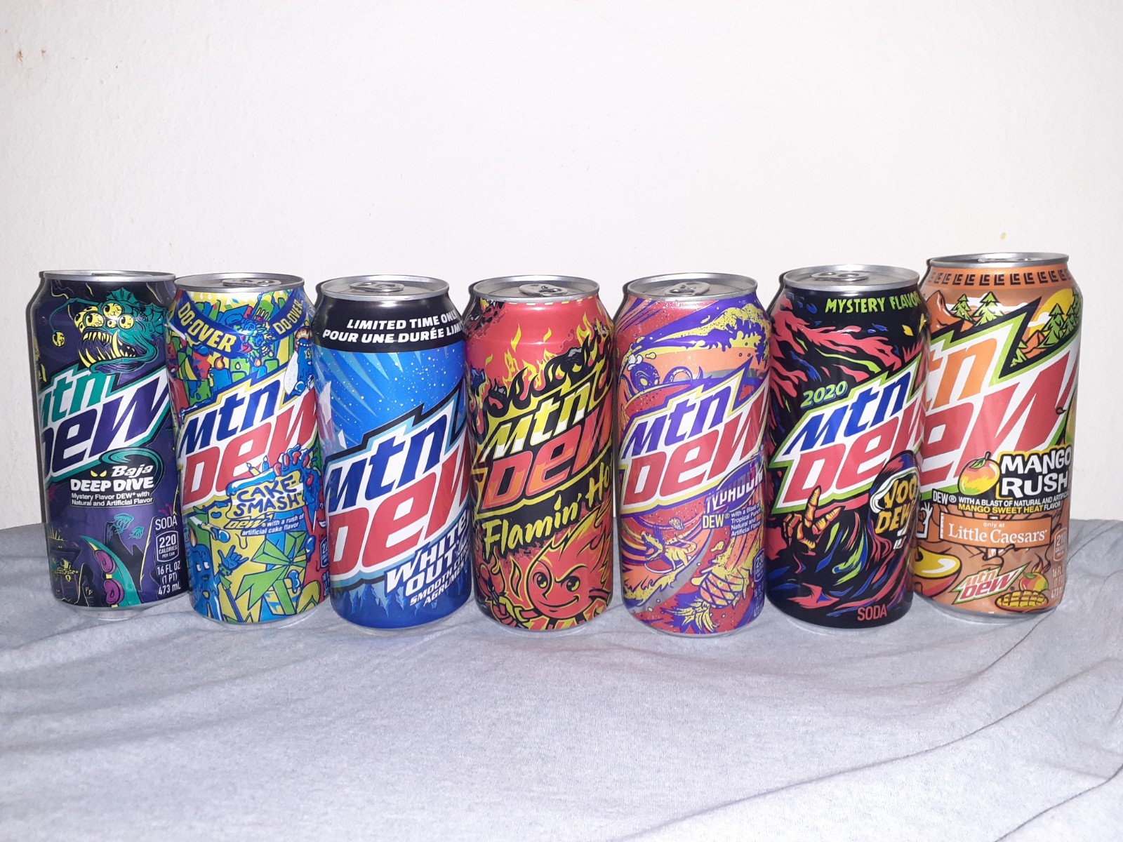 Mountain Dew Limited Edition Collection DETAILS IN DESCRIPTION