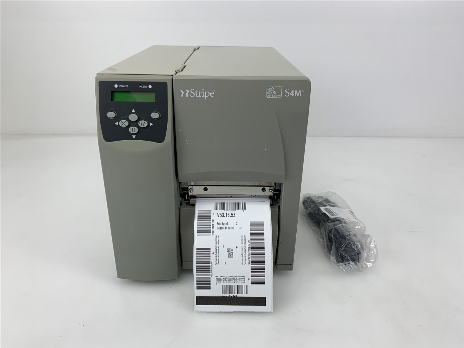 Zebra Stripe S4M Industrial Thermal Label Printer
