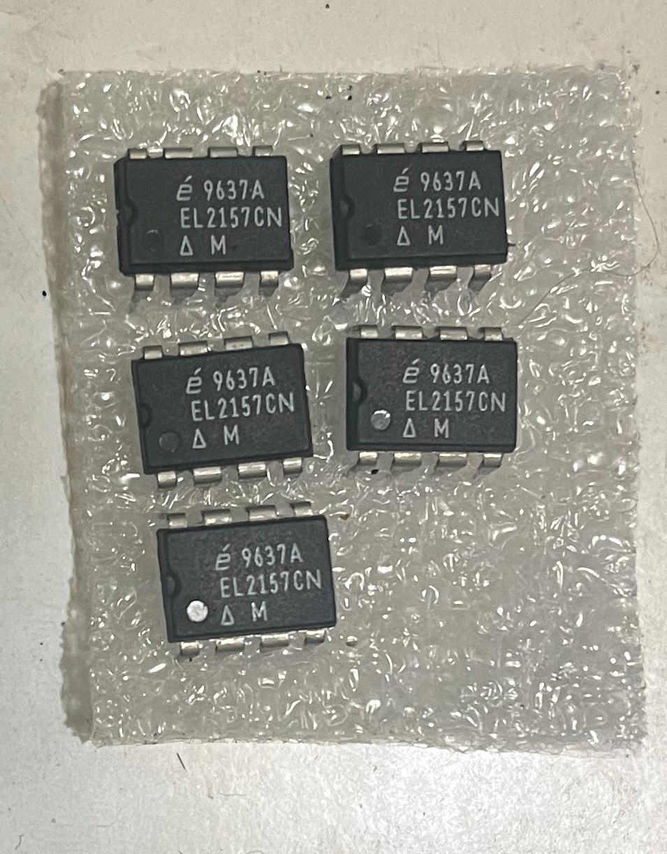 5pcs Elantec EL2157CN IC opamps