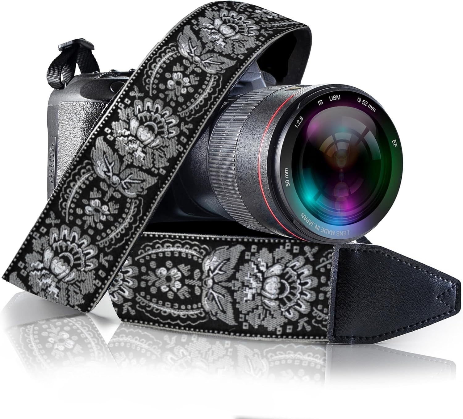 Personalized Vintage Camera Strap - Universal Fit for DSLR & Mirrorless Cameras